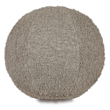 Marl Decorative Pillow in Taupe