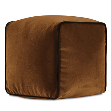 Uma Cube Decorative Pillow in Gold