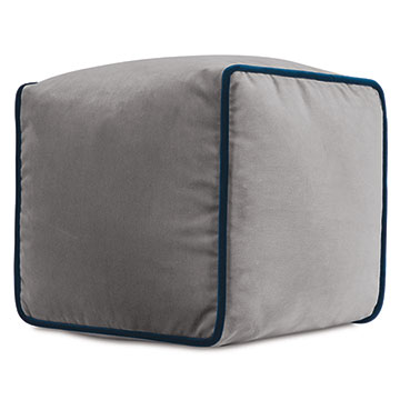 Uma Cube Decorative Pillow in Gray