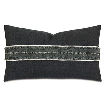 Modesta Grommet Border Decorative Pillow