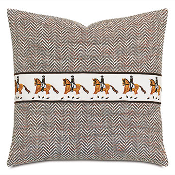 Kilbourn Equestrian Decorative Pillow