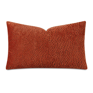Roquefort Decorative Pillow in Lava