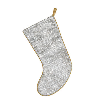 Tinsel Sequined Stocking