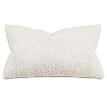 CLEARVIEW BOUCLE DECORATIVE PILLOW