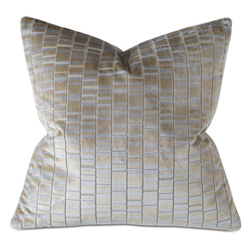 Artemis Cut-Velvet Decorative Pillow