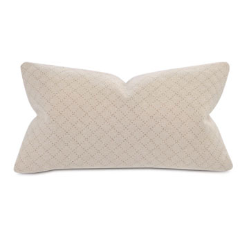 Brera Diagonal Tailor Tacks Decorative Pillow