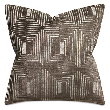 Facade Art Deco Decorative Pillow
