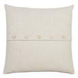 Maritime Coastal Accent Pillow In Cream