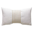 Naomi Linen Accent Pillow In Ivory