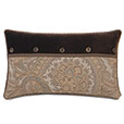 Powell Button Accented Decorative Pillow