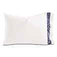 Adelle Percale Pillowcase In Marine