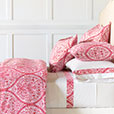 Adelle Percale Pillowcase In Pink