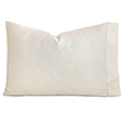 Emilio Jacquard Stripe Pillowcases in Ivory