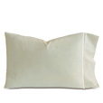 Linea Aloe/White Pillowcase