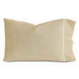 Linea Sable/White Pillowcase