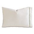Tessa Ivory/Aqua Pillowcase