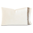 Cornice Lunetta Ivory/Biscotti Pillowcase