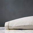 Enzo Ivory/Sable Pillowcase