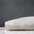 Enzo Ivory/White Pillowcase