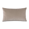 Safford Chevron Border Decorative Pillow In Khaki