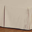 Fresco Classic Sable Pleated Bed Skirt