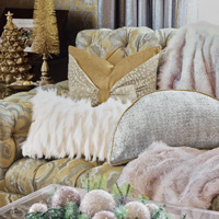 Holiday Glam luxury bedding collection