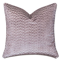 Evie Velvet Chevron Decorative Pillow