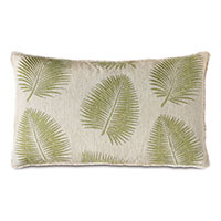 Areca Palm Leaf Decorative Pillow