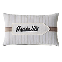 Lodge Apres Ski Decorative Pillow