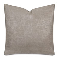 Reflection Metallic Decorative Pillow In Champagne