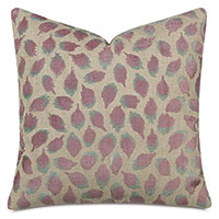 Ocelot Decorative Pillow In Mauve