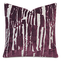 Rivia Velvet Decorative Pillow in Wildberry