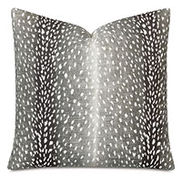 Wiley Ombre Decorative Pillow in Iron 