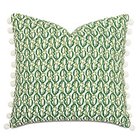 Meyer Ball Trim Decorative Pillow