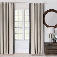 Greer Linen Curtain Panel 