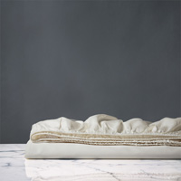 Nuvola Luxe Ivory Fitted Sheet