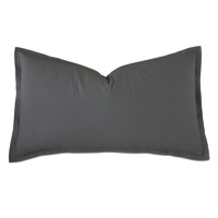 Vail Percale King Sham In Slate
