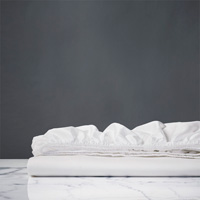 Marsden Fitted Sheet In White