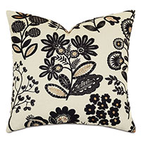 Lars Embroidered Decorative Pillow