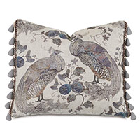Belvedere Aviary Decorative Pillow