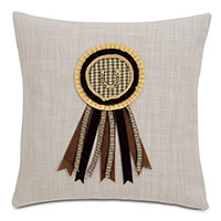 Equestrian Ribbon Decorative Pillow