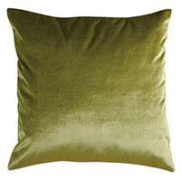 Geode Velvet Decorative Pillow in Chartreuse
