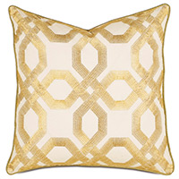 Luxe Embroidered Bed Pillow
