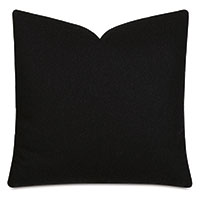 Vincent Textured Decorative Pillow In Carbon