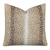 Wiley Ombre Decorative Pillow in Cappuccino