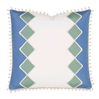 Seaview Diamond Decorative Pillow