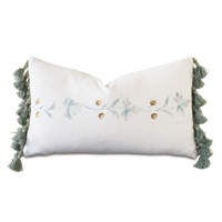 Stockholm Handpainted Decorative Pillow
