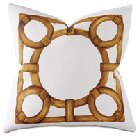 Tanzania Handpainted Decorative Pillow