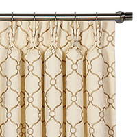 Theodore Biscuit Curtain Panel