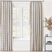 Talena Embroidered Curtain Panel